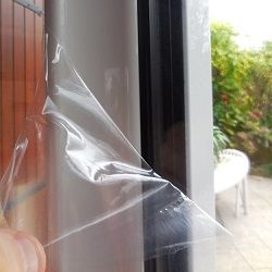 Protection de sol ou surfaces en verre - vitrage - fenêtre - menuiserie PVC/alu