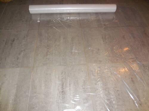 Film de protection pour carrelage