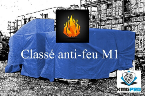 Bâches et Filets classés anti-feu M1