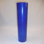 Film fenetre protection adhésive bleue - film adhésif vitrage protégé