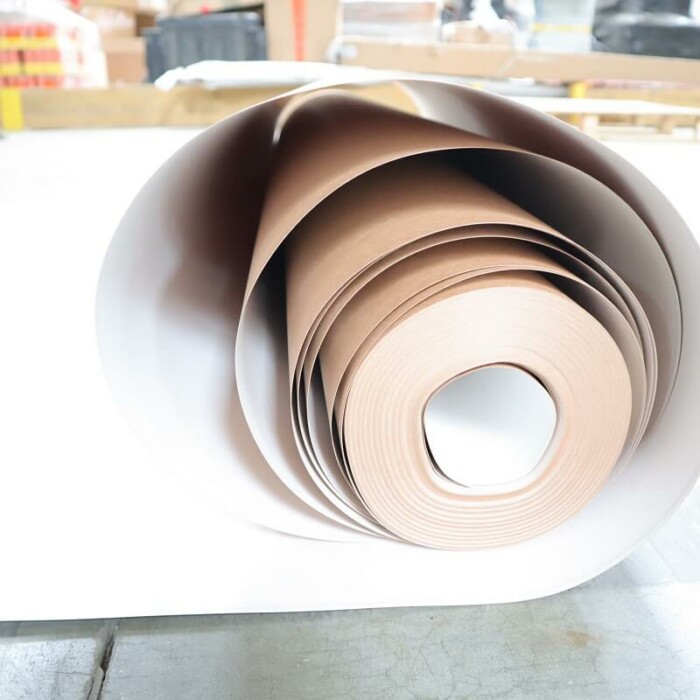 Carton plastifié de protection TETRA - large surface - protection rapide chantier